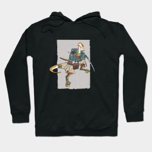 Hadrosaur Samurai Hoodie